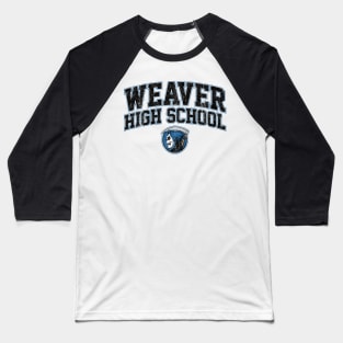 Weaver High School (Scream) Variant Baseball T-Shirt